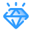 Diamant étincelant icon