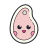 Bistecca kawaii icon