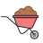 Wheelbarrow icon