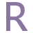 R icon