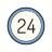 24 cerchi icon