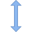 Redimensionner verticallement icon