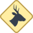 Знак «Дикие животные» icon