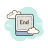 Кнопка End icon