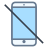 Keine mobilen Geräte icon