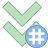 Chevron avec hashtag icon