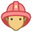 Hombre bombero icon