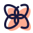 Геометрический цветок icon