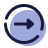 Circled Right icon