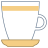 Espresso taza llena icon