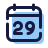 Calendário 29 icon