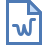 Word File icon