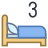 Three Beds icon