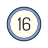 16-kreisig icon