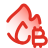 비트코인 불꽃 icon