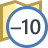 시간대 -10 icon