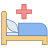 Lit d&#39;hôpital icon