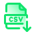 エクスポートCSV icon