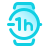 マイナス1時間 icon