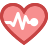 Heart with Pulse icon