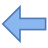 矢印を左に向ける icon