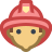 Hombre bombero icon