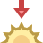 Le coucher du soleil icon