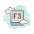 tecla f3 icon