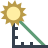 élévation du soleil icon