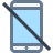 No dispositivi mobili icon