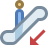 Escalator descendant icon