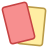 Rot-gelbe Karten icon