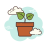 Plante en pot icon