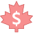 Dollar canadien icon