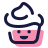 Petit gâteau kawaii icon