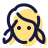 Прическа хвостики icon