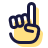 Sign Language D icon