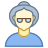 사람-노인-여성-피부-유형-1-2 icon