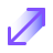 대각선 크기 조정 icon