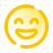 Grinsendes-Gesicht-mit-lächelnden-Augen-Symbol icon