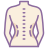 Женская спина icon