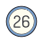 26 cercles icon
