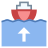 Boot verlässt Hafen icon