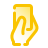 축구 노란색 카드 icon