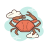 Crab icon