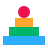 Pyramidenspielzeug icon