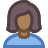 Person Female Skin Type 6 icon