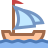 Mittelgroßes Segelschiff icon