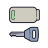 密钥卡电池电量低 icon