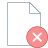 Delete File icon